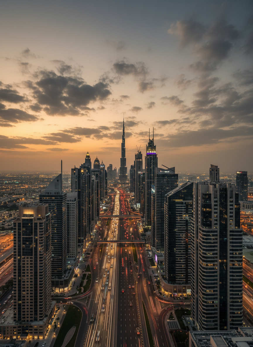 Dubai Sheikh Zayed Road